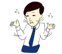 Excuse Man sticker #3241200