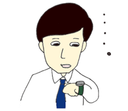 Excuse Man sticker #3241211