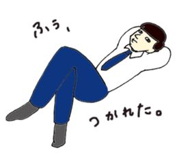 Excuse Man sticker #3241215