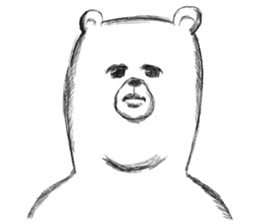 No friends bear sticker #3241339