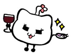 Let's talk a cute cat!! 2 sticker #3241509