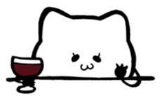 Let's talk a cute cat!! 2 sticker #3241510