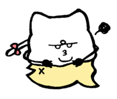 Let's talk a cute cat!! 2 sticker #3241529