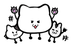Let's talk a cute cat!! 2 sticker #3241530