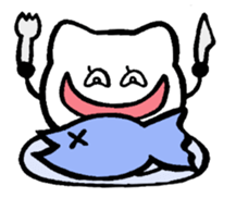 Let's talk a cute cat!! 2 sticker #3241534