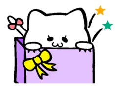 Let's talk a cute cat!! 2 sticker #3241537