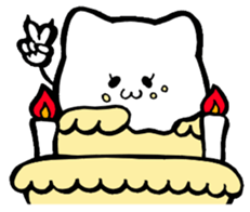 Let's talk a cute cat!! 2 sticker #3241538