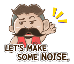 Mr.Nuadkhem (English language) sticker #3241611