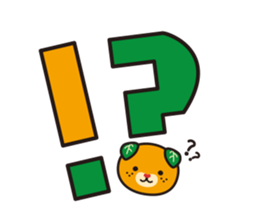 Image up character of Ehime Pref "MICAN" sticker #3241746