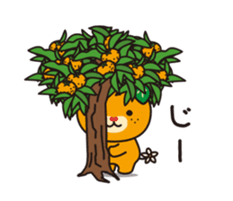 Image up character of Ehime Pref "MICAN" sticker #3241778