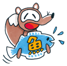 SAKE TANUKI 2 sticker #3241944