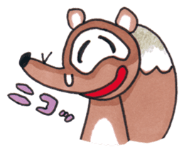 SAKE TANUKI 2 sticker #3241960
