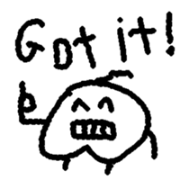 STAMP OF "MOMOE"2 sticker #3242044