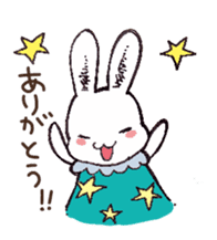 The dream of rabbit sticker #3242107