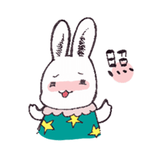 The dream of rabbit sticker #3242114