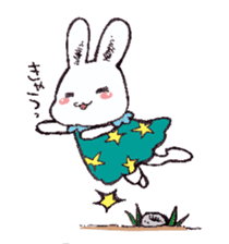 The dream of rabbit sticker #3242115