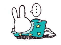 The dream of rabbit sticker #3242120