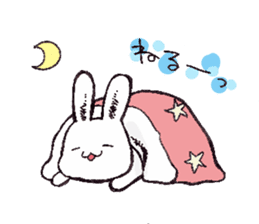 The dream of rabbit sticker #3242124