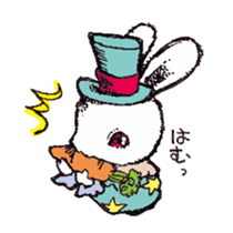 The dream of rabbit sticker #3242127