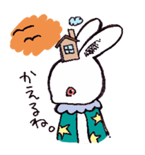 The dream of rabbit sticker #3242136