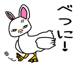 Union rabbit sticker #3242223