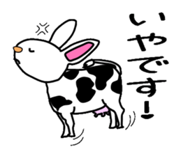 Union rabbit sticker #3242224