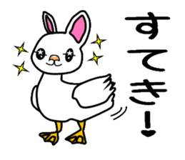 Union rabbit sticker #3242243