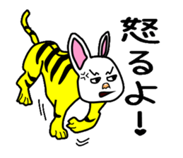 Union rabbit sticker #3242255