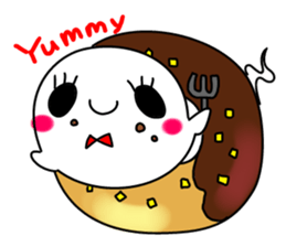 I am a ghost ! sticker #3242747