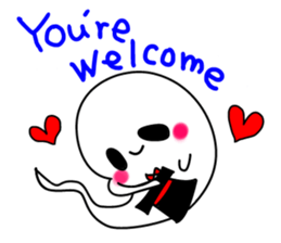 I am a ghost ! sticker #3242748