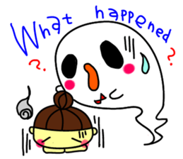 I am a ghost ! sticker #3242754