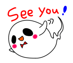 I am a ghost ! sticker #3242756