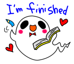 I am a ghost ! sticker #3242759