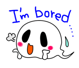 I am a ghost ! sticker #3242760