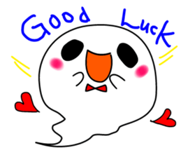 I am a ghost ! sticker #3242766