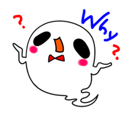 I am a ghost ! sticker #3242767