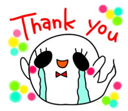 I am a ghost ! sticker #3242778