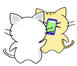 Stickers of three cats Vol.2 (No phrase) sticker #3243223