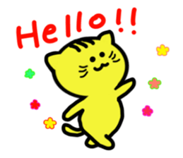 4 cute cats sticker #3243542