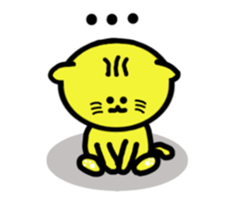 4 cute cats sticker #3243570