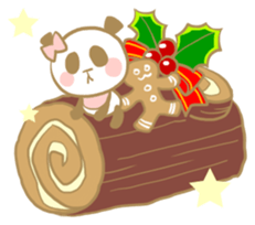 Pancook in winter sticker #3243905