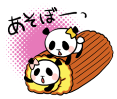 Pancook in winter sticker #3243920