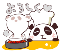 Pancook in winter sticker #3243921