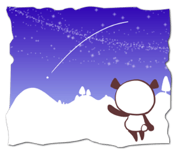 Pancook in winter sticker #3243924