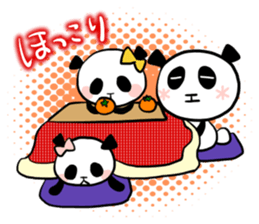 Pancook in winter sticker #3243926