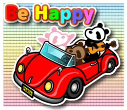 pandara cute sticker #3244100