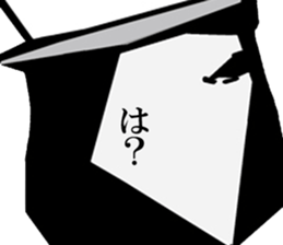 Woman  In A Hat. sticker #3244374