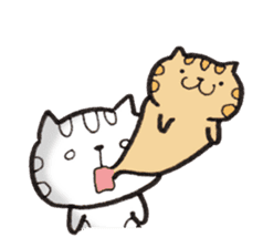Loose Tabby Cat (English ver.) sticker #3244563