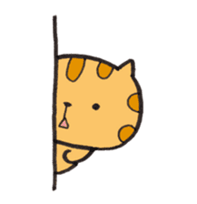 Loose Tabby Cat (English ver.) sticker #3244578