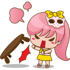 Nana, the teenage girl sticker #3244579